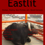 Eastlit Archive. May 2015. Picture: Famed Varanasi Bull at Dashawamedh Ghat by Jhilam. Cover design by Graham Lawrence. Copyright photographer, Eastlit and Graham Lawrence.